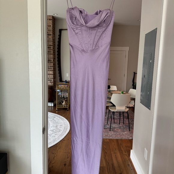 House of CB Charmaine Corset Dress | Lavender - Picture 4 of 6